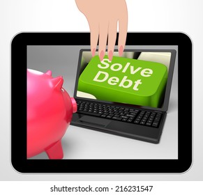 Solve Debt Key Displaying Solutions To Money Owing