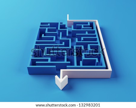 Solved Maze puzzle