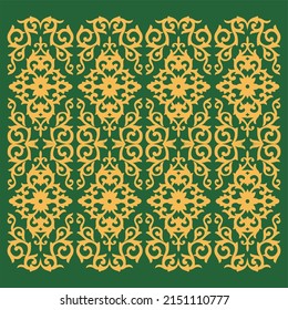 Songket Batik Indonesia Borneo Malaysia Brunei Singapore Best Design Seamless Heritage Cultural Ornament Fabric Pattern Weaving For Wallpaper Tshirt Home Interior Vintage  Printing Logo Engraving A93