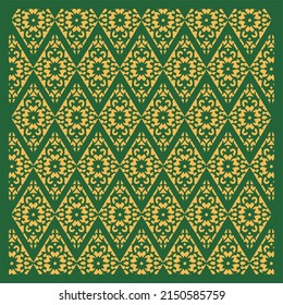 Songket Batik Indonesia Malaysia Brunei Singapore Songket Cultural Heritage Ornament Tenun Pattern For Wallpaper Design Tshirt Home Interior Vintage Traditional Printing Logo A23.jpg