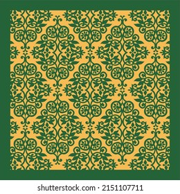 Songket Batik Indonesia Riau Malaysia Brunei Singapore Best Design Seamless Heritage Ornament Fabric Pattern For Wallpaper Tshirt Home Interior Printing Board Logo Engraving A94