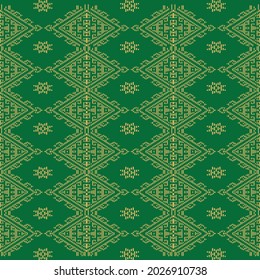 Songket Batik Malaysia Singapore Indonesia Songket Pattern Ornament Pattern For Wallpaper Design Tshirt Home Interior Vintage Traditional Tattoo Printing Logo Icon
