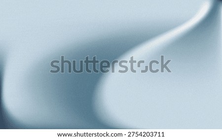 A sophisticated light blue background features a soft grainy texture and elegant flowing waves for a professional minimalist commercial backdrop.