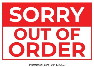 822 Toilet out of order signs Images, Stock Photos & Vectors | Shutterstock