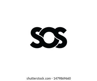 Sos Original Monogram Logo Design