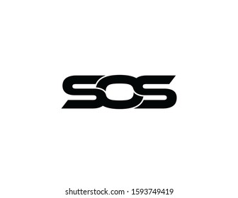 Sos Original Monogram Logo Design