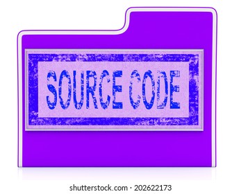 Source Code Showing Binder Document And Files