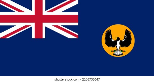 South Australia Flag Icon .