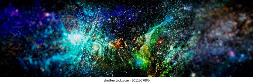 Space background with nebulas and stars. This image elements furnished by NASA