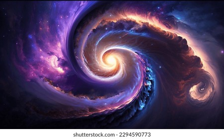 space, a black hole vortex that will take over the entire world - Powered by Shutterstock