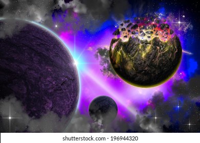 6,517 Broken Planet Images, Stock Photos & Vectors | Shutterstock