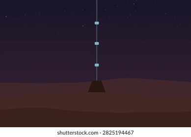 Ascensor espacial se eleva