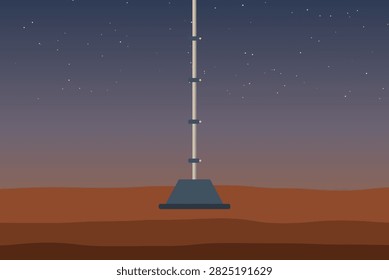 Anclaje del ascensor espacial