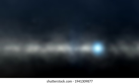 Space Final Frontier Illustration Background .soft Focus Perspective , Suitable For Your Background Element.