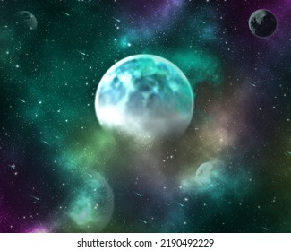 Space Planet Galaxy Ultra HD 4K Wallpaper Cosmic Space