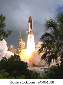 Space shuttle Endeavour launch was the 57th Space Shuttle mission. June 21,1993.