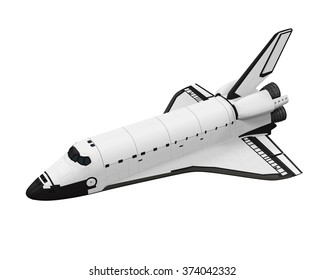 Space Shuttle Isolated