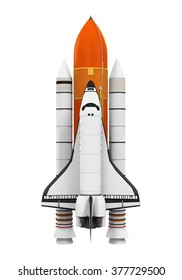 Space Shuttle Isolated