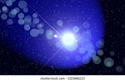 Space and Star Light