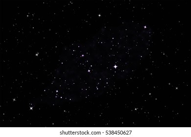 Space Star sky background