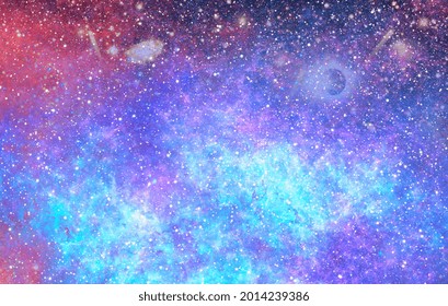 Space. Stardust. Night Sky Aesthetic. Wallpapers For Desktop.