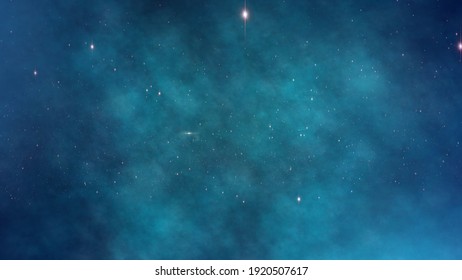 Space Universe With Stars And Galaxies 