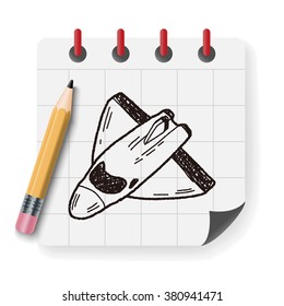 spaceship doodle