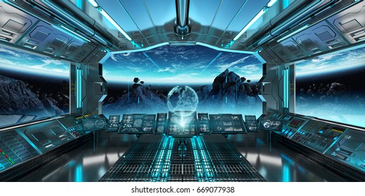 3d Spaceship Interior Render Images Stock Photos Vectors