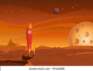 Mars Cartoon Images Stock Photos Vectors Shutterstock