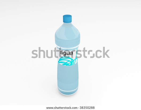 spanish-water-bottle-stock-illustration-38350288