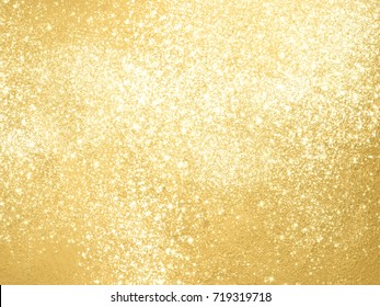 Sparkle Background With Gold Glitter Texture