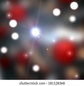sparkling blurred background