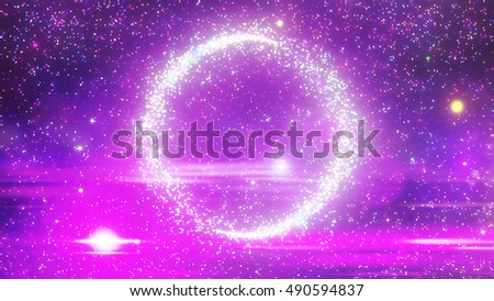 sparkling particle background 3