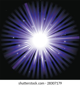 sparkling star background