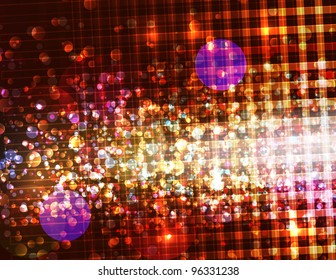 Sparkly Blurred Abstract Background