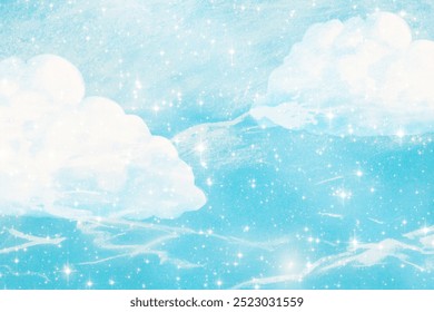 Fondo nube brillante 