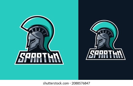 Spartan Esport Logo Design Template