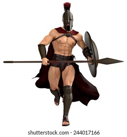 Spartan Running Frontal