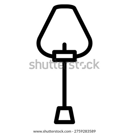 Spatule Construction Tool Line Icon