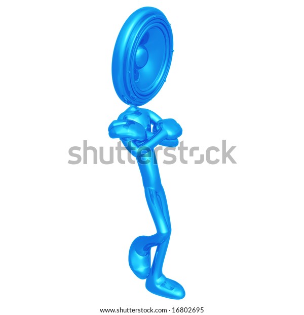 Speaker Head Leaning Stock Illustration 16802695 | Shutterstock