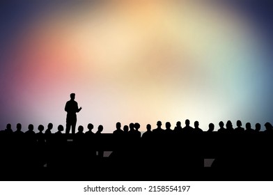 Speaker and Speech - Speaking in Public - Presentation - Conference