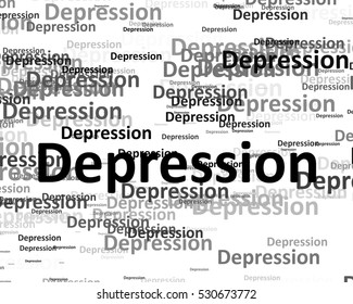 Depression Text Images, Stock Photos & Vectors | Shutterstock