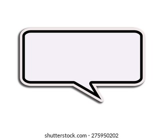 Speech bubbles.