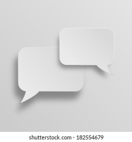 Speech bubbles - chatting,talking