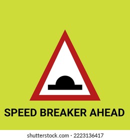 Speed Breaker Ahead Logo Or Symbol 