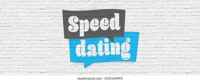 Speed Dating On Speech Bubble