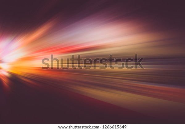 SPEED LIGHT LINES ON THE NIGHT HIGHWAY ROAD,
TRANSPORTATION
BACKGROUND