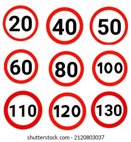 2,649 120 Speed Sign Images, Stock Photos & Vectors 