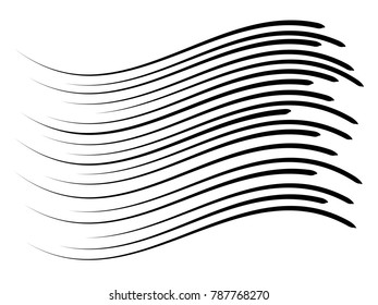 Speed lines.Motion lines.Super hero lines.Speed background. - Shutterstock ID 787768270
