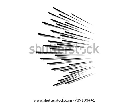 Speed lines.Speed lines in perspective.Explosion.Super Speed.